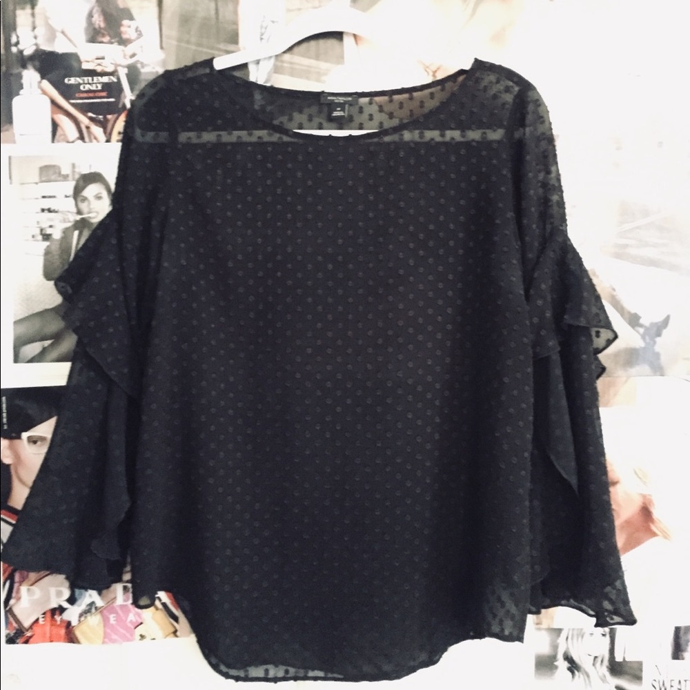 Ann Taylor Sheer Blouse
